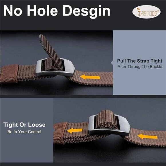 Tactical HeavyDuty Reinforced NylonBelt for Men Adjustable Military Webbing Belt - Picture 3 of 7